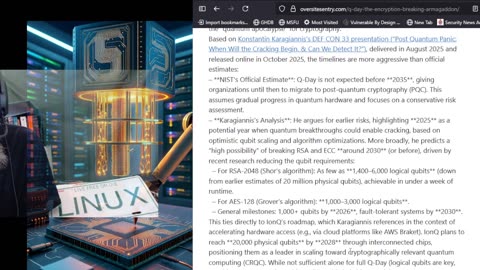 Q-Day plan for it Now - Or Panic later