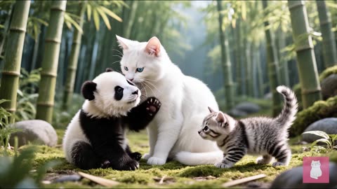 Kitten Falls During Corn Harvest — Mama Cat Calls the Doctor and Cooks Healing Meals