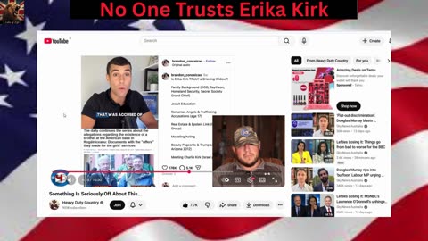 No One Trusts Erika Kirk