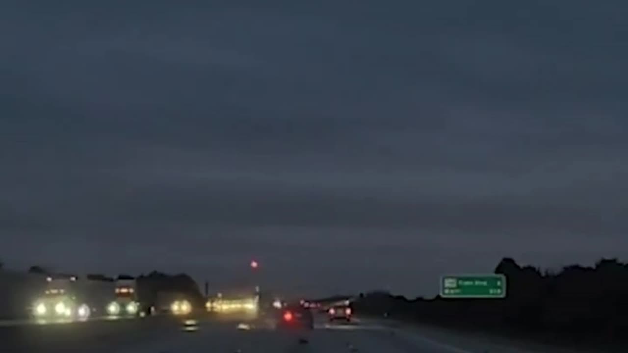 Plane Lands on Top of Car on Florida Highway After Engine Failure