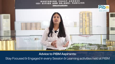 Building Confidence & Gaining Exposure at PIBM – Journey of Ms. Shradhya Basu (MBA 2021)