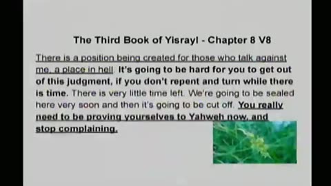 House of Yahweh Sabbath Services 11/1/2025