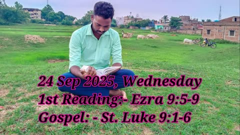 Catholic Daily Gospel and Reading in Hindi 24 September 2025 | Today's Bible Verse