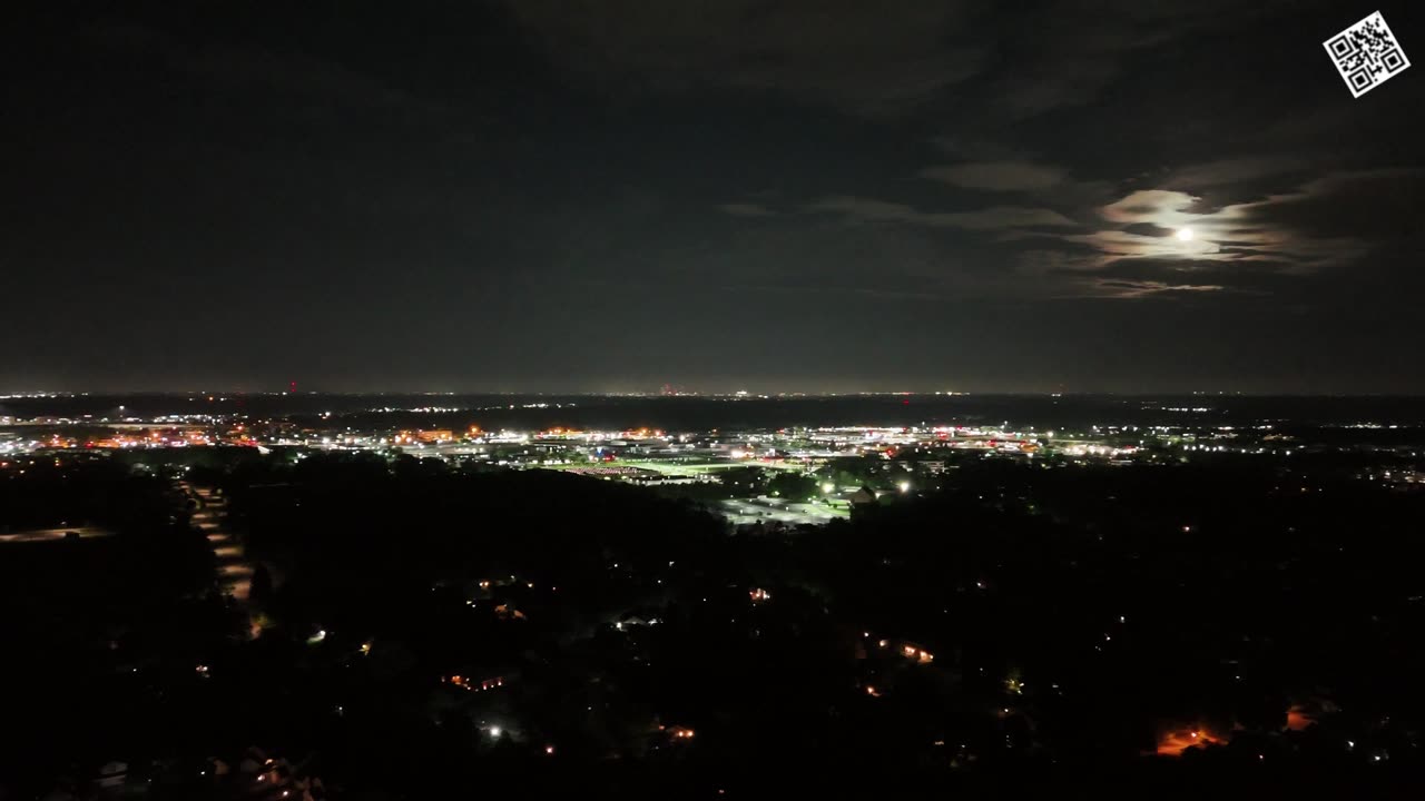 Night Flight w/Air Recon (drone company in central Indy)