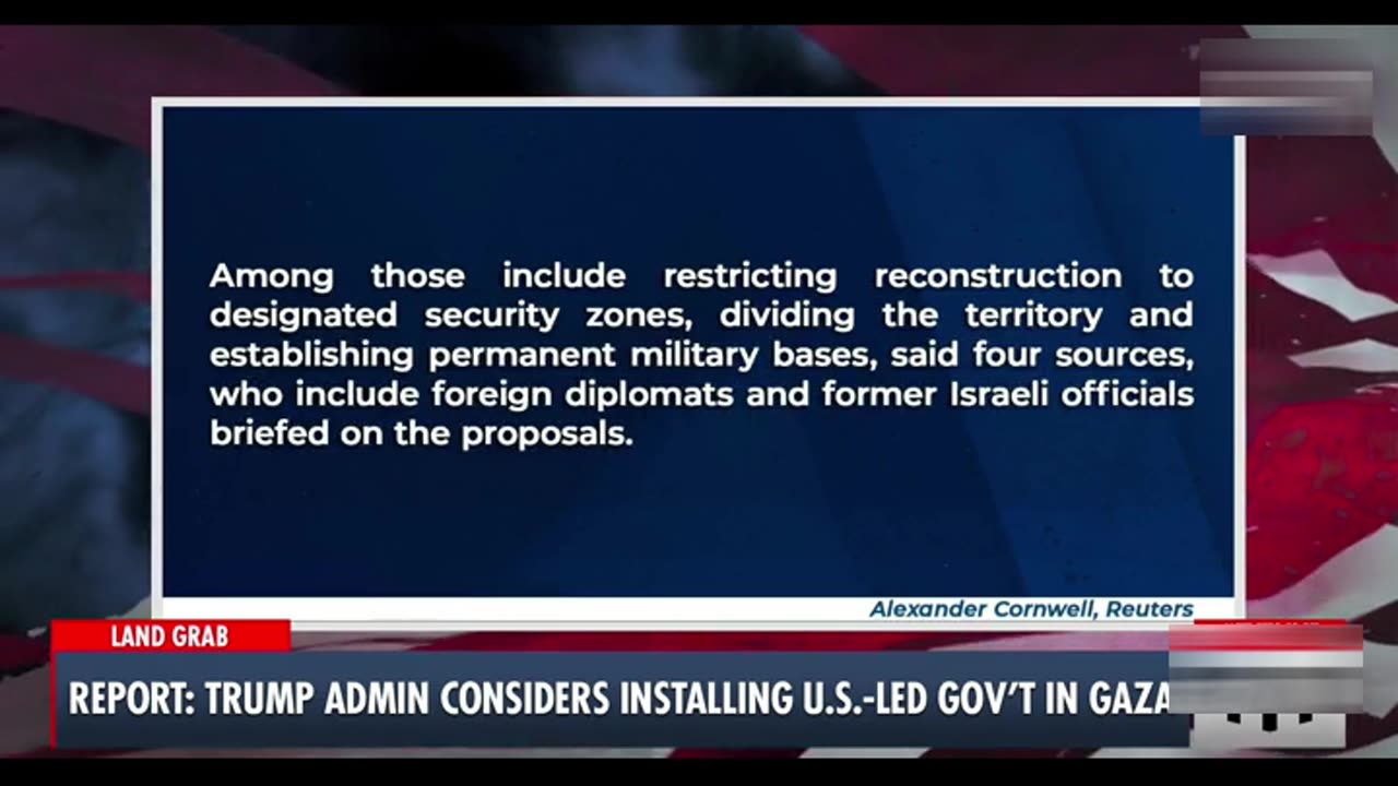 Does Trump Want The U.S. To RUN GAZA?!?