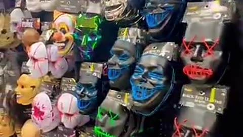 Must Watch: Halloween Masks from Spirit Halloween! #masks #spirithalloween #cost