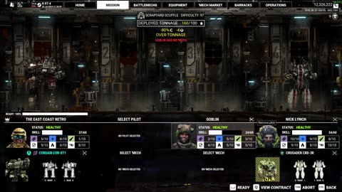 The East Coast Retro Gamer: MechWarrior 5: Mercenaries - Campaign Mode (Live Stream)