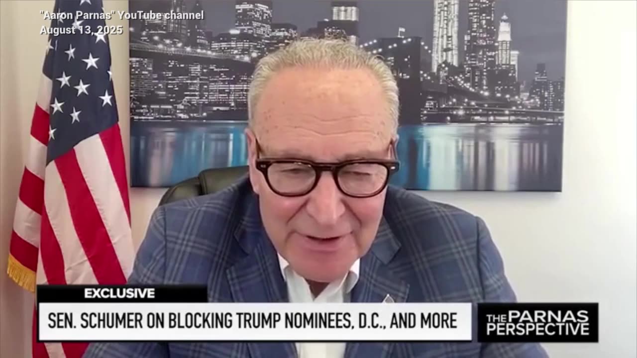 Chuck Schumer: Republicans Are 'Full of It' on Violent Crime Concerns, D.C Is 'Perfectly Safe'