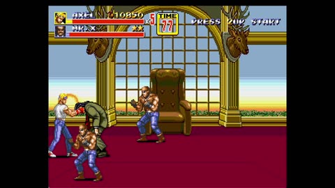 Final Boss Ending & Credits Streets of Rage 2 Sega Genesis