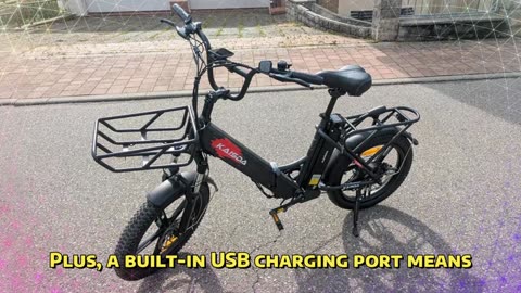 KAISDA K201 Electric Bike 250W Motor 36V 10.4Ah Battery 20 Inch Rubber Tire