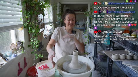 Live 🔴 Episode 163 Swan City Ceramics 🦢 Pottery Livestream