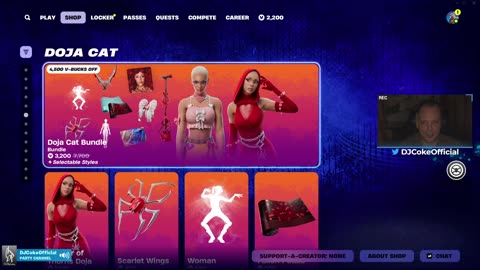 🔴 #Live [GR/CY/EN/BG] 🎮:Fortnite dike mu!! | Follow @ social: @DJCokeOfficial | !addme !social |