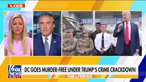 DC has murder-free week after Trump crime crackdown