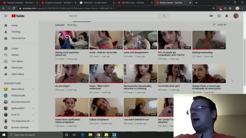 INCEL DEFENDS WOMEN commenting on his trash content. Well, sort of