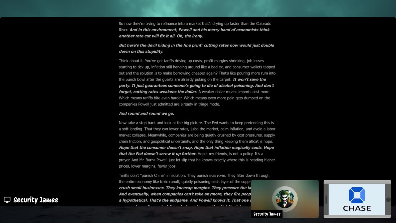 AMC: THE CRIMINALITY OF GOVERNMENTS, BANKS & REGULATORS THE DEATH OF TRUST