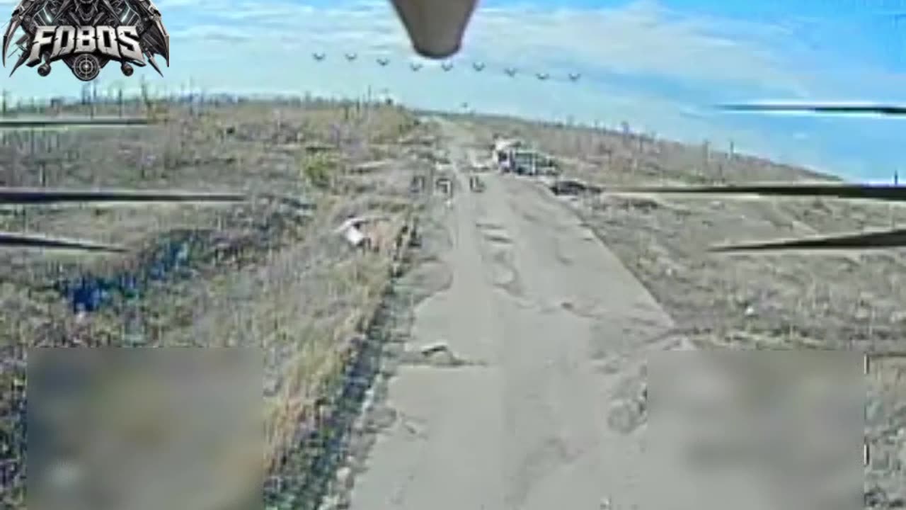 Russian and Ukrainian Drones Collide Head-On at Speed