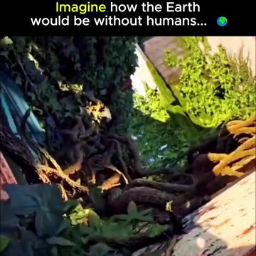Imagine Earth without human noise, pressure, or chaos only nature healing itself. 🌍💚