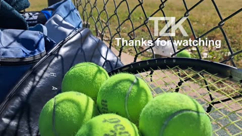 Tennis practice