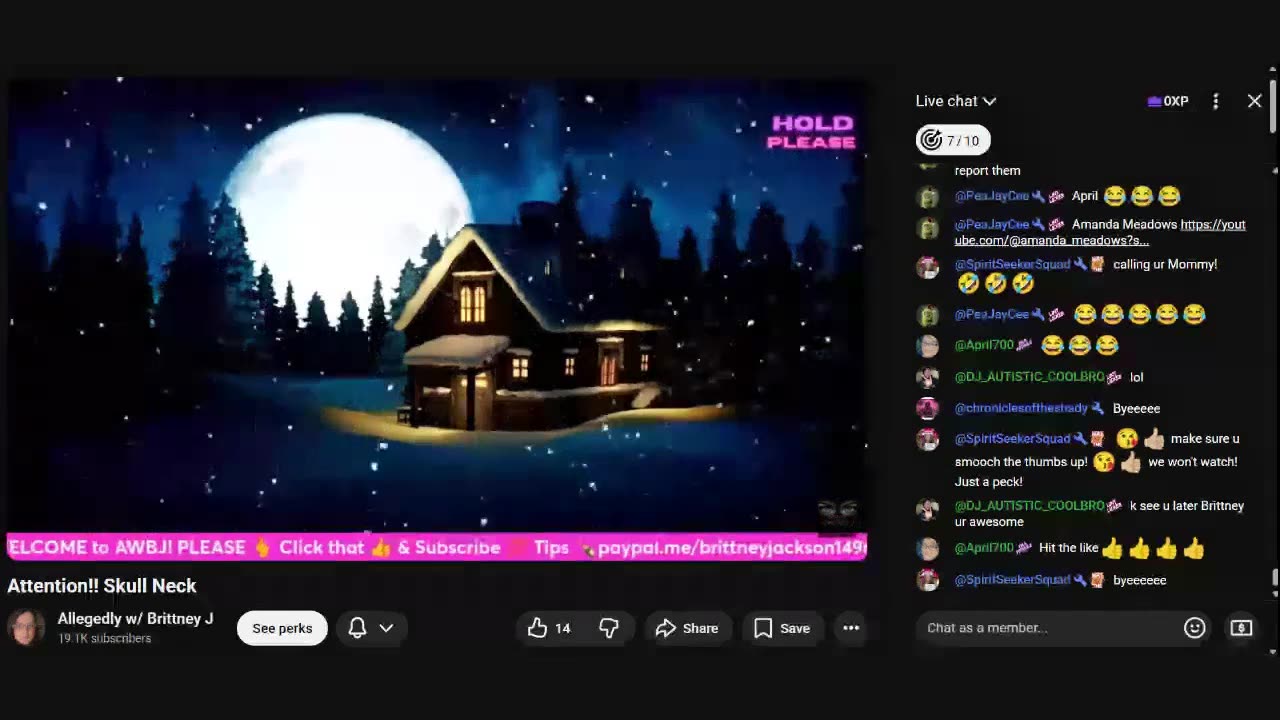 Attention!! Skull Neck