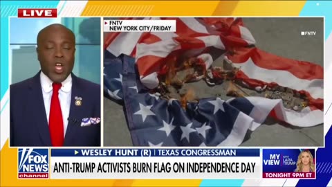 Republicans condemn anti-Trump activists as "DISGUSTING."
