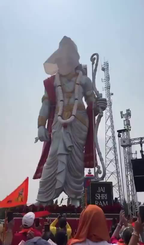 Canada has just revealed a towering 51-foot statue of the Hindu god Lord Ram