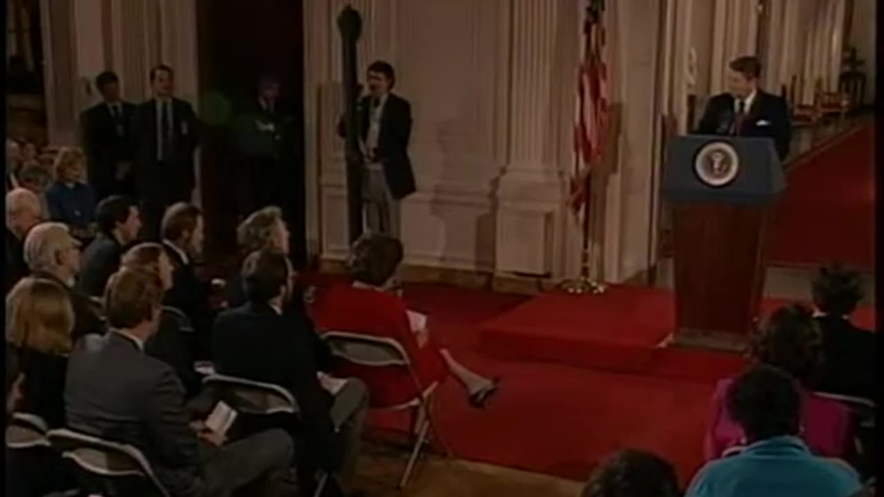 Archive ✅ President Reagan’s 34th Press Conference