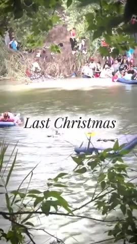 Trump's Border Patrol's video comparison of the Southern Border Last Christmas versus Today