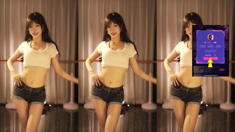 Korean girl sexy dancing in livestreaming 🩰 #BeutifulGirl