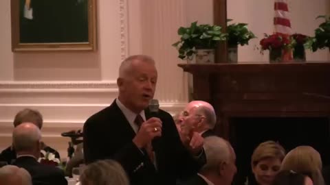 Edward F. Cox gives toast to President Nixon