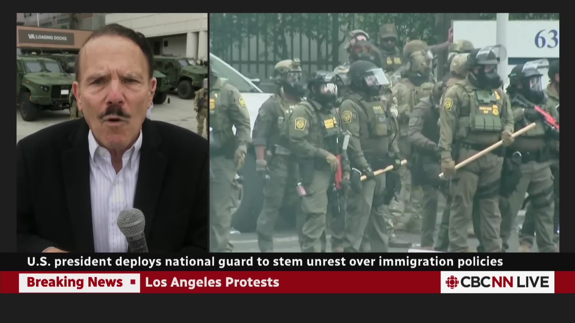 Trump-deployed National Guard arrives in L.A. over immigration raids