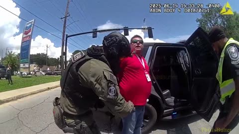 Bodycam video shows arrest of Hispanic journalist during Georgia ICE protest