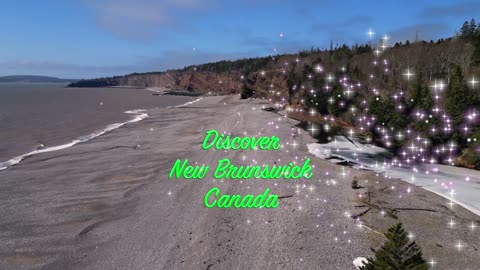 Little Beach & St. Martins – Scenic Stops Near the Fundy Trail Parkway, New Brunswick @DJI