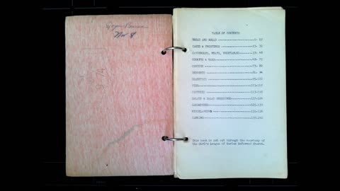 The Girls League of Harlem Reformed Church Cookbook #harlem