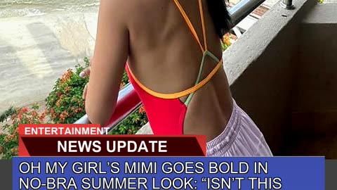 Oh My Girls Mimi Goes Bold in Nobra Summer Look