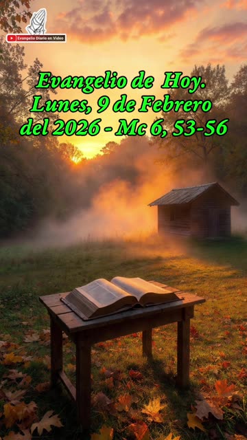 Evangelio de Hoy. Lunes, 9 de Febrero del 2026 - Mc 6, 53-56