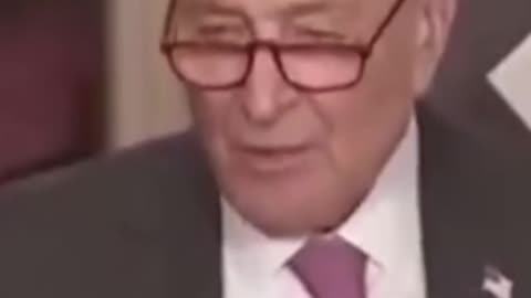 Chuck Schumer My Pols Are For The Weak ...But Trump...