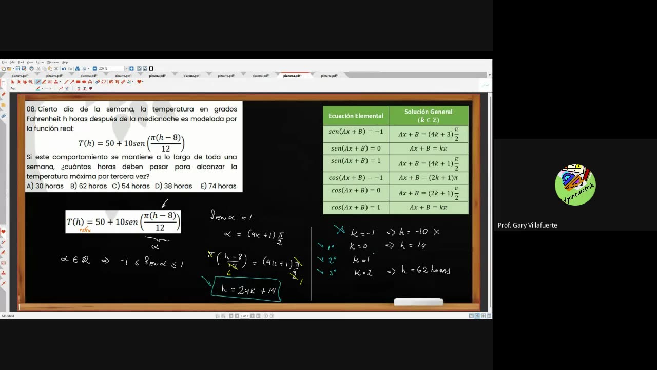 SAVIA SEMIANUAL 2024 | Semana 19 | Trigonometría