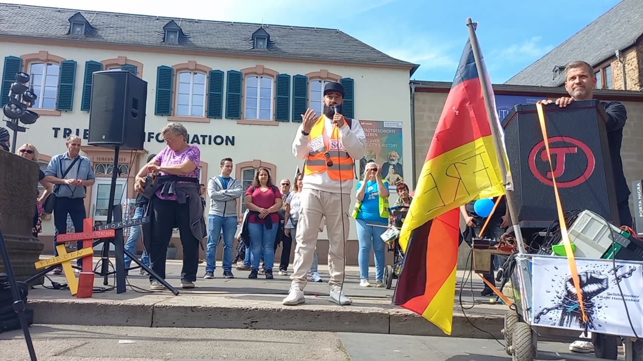 Demo Trier, 19. April 2025 - Kevin