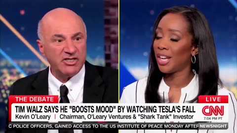 Kevin O'Leary slams Tim Walz over Tesla comments