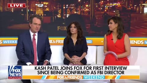 KASH Patel joins Fox for first interview since being confirmed as FBI director tonight