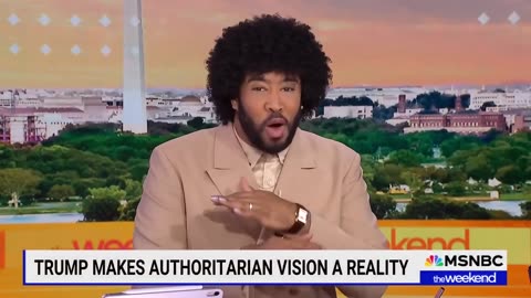 MSNBC's Eugene Daniels Apoplectic Over Trump-Daily Caller Interview On Russiagate