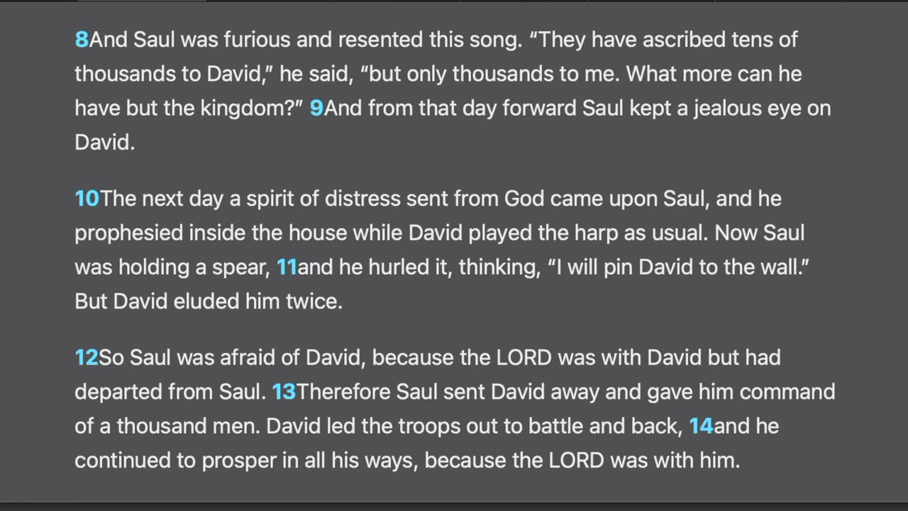 1 Samuel 18