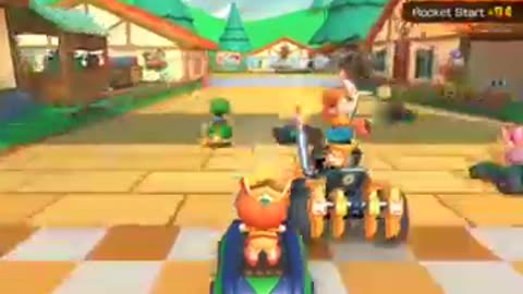 Mario Kart Tour gameplay Peach vs. Daisy Tour: Daisy Cup