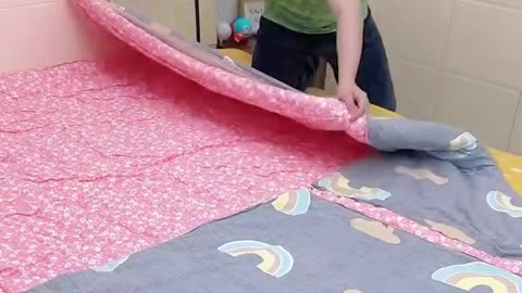 Speedy quilt cover switch ️.hd