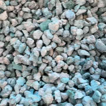 20251021-06 Natural Original Turquoise Barrel Beads Emerald Moist 3D