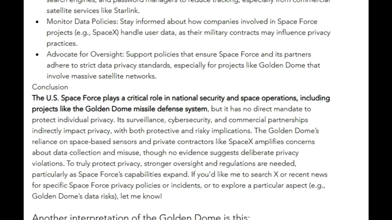 Santa Surfing - Golden Dome interpretations! Frequency warfare!...6-4-25