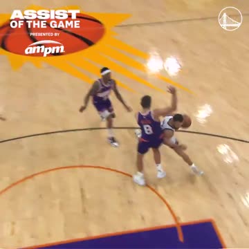 NBA - Golden State Warriors - Unstoppable alley-oop || Assist of the Game