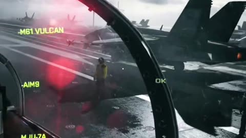 modern fighter aircraft ready for combat
