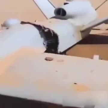 Houthi Release Video of Downed American MQ-9 Reaper Drone in Desert