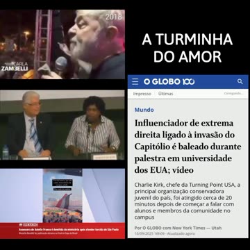 Benedita da Silva do PT- Discurso de ódio - Incitando o odio - Assessora de Anielle Franco é demitida após postagem ofensiva à torcida do São Paulo - Globo adota o discurso de ódio contra a direita em suas matérias. "Extremistas de direita